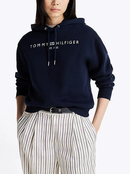 Logo-Embroidered Hoodie