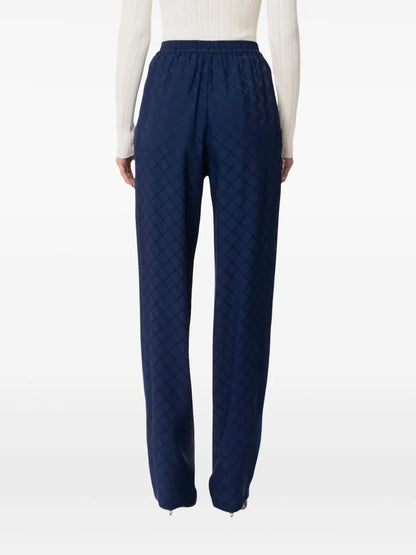 Diamond Jacquard Trousers