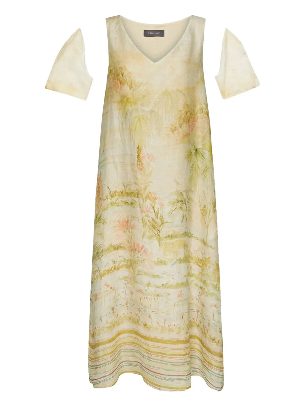 Printed Midi Dress
