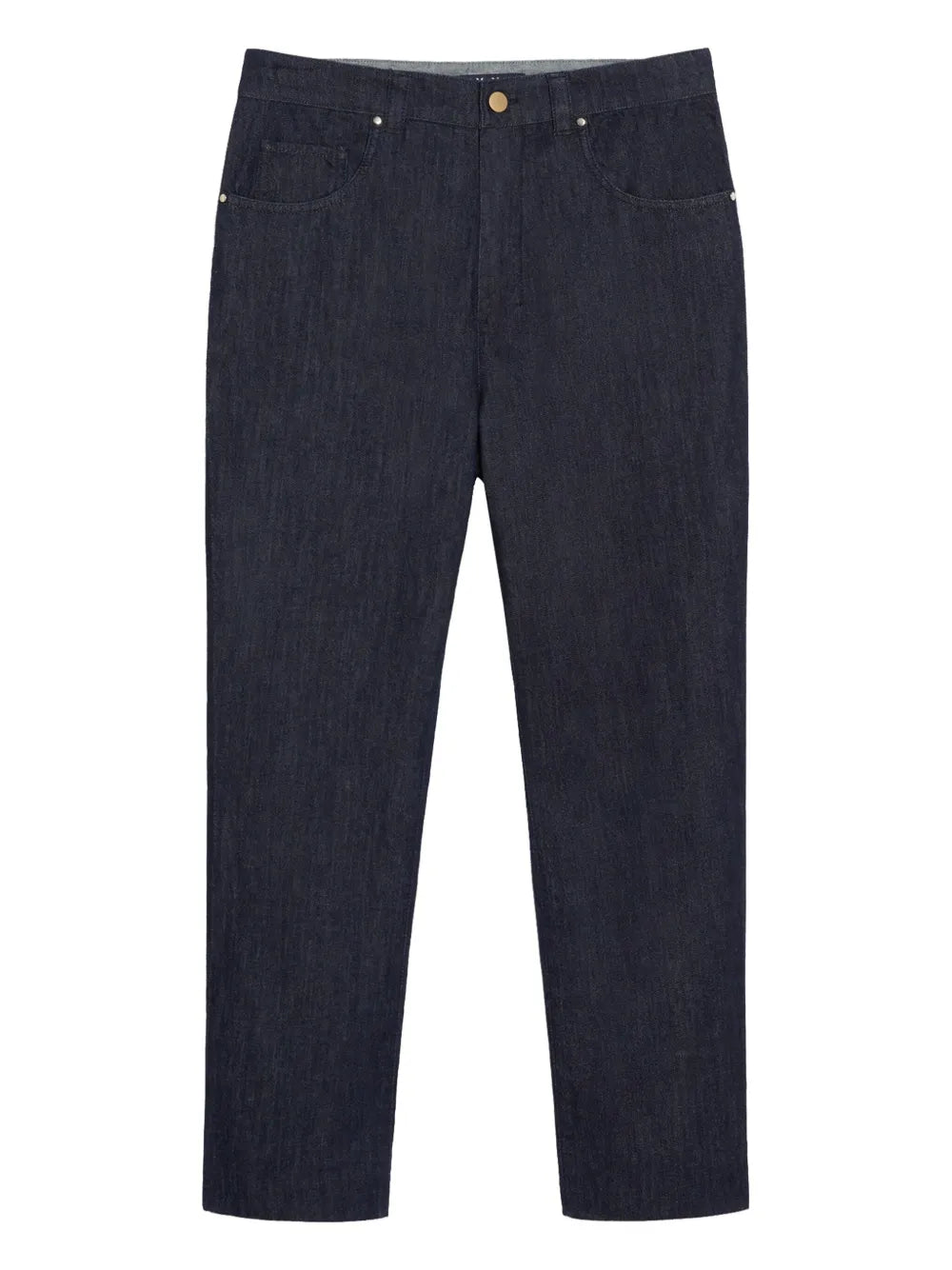 Button-Fastening Jeans