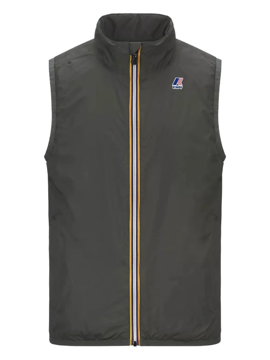 Logo-Print Gilet