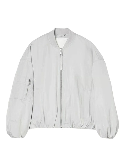 Logo-Patch Bomber Jacket