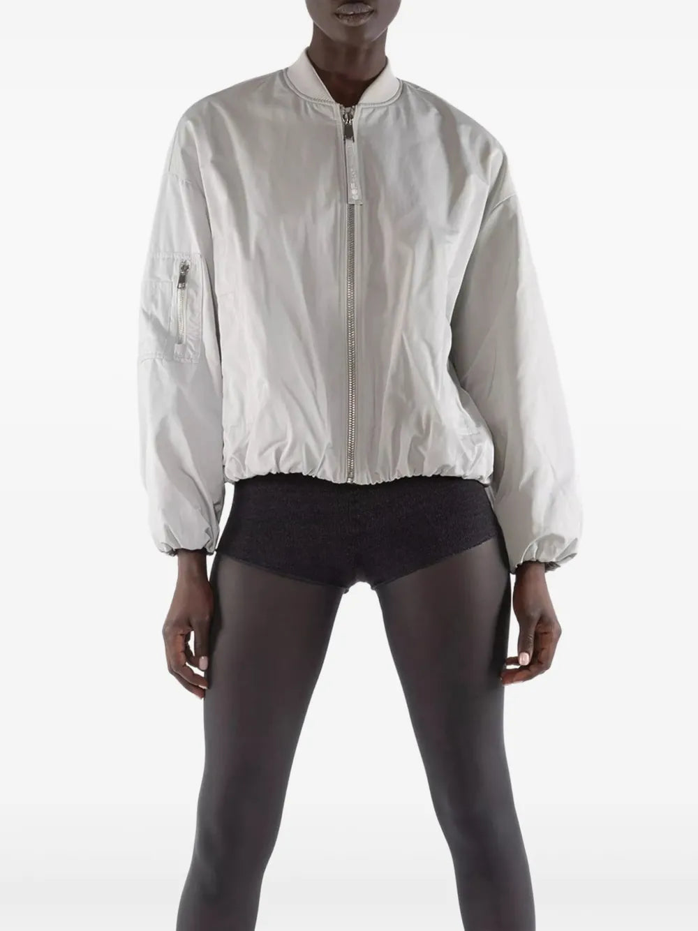 Logo-Patch Bomber Jacket