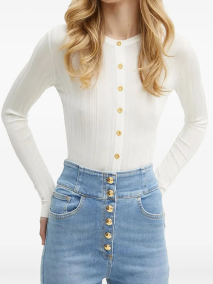 Sheer Detailing Cardigan