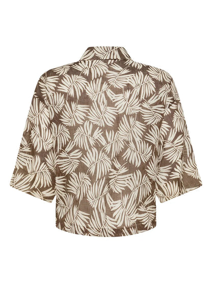 Floral-Print Shirt