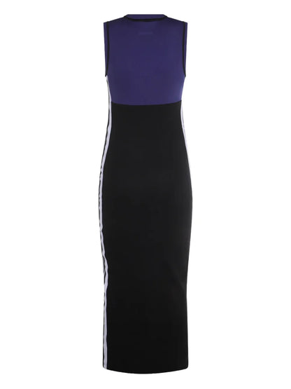Logo-Print Midi Dress