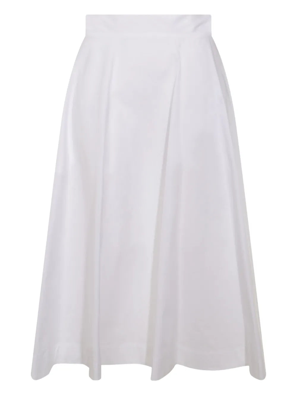 Cotton Midi Skirt