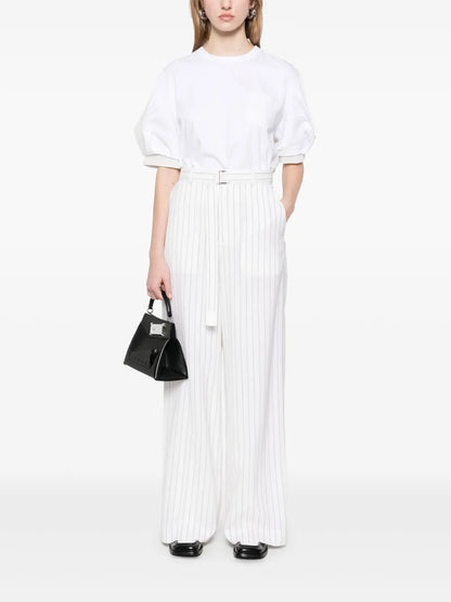 Striped Panelled T-Shirt