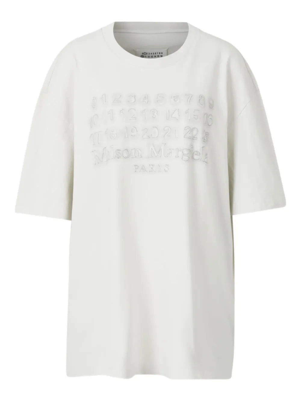 Numbers-Embroidered T-Shirt