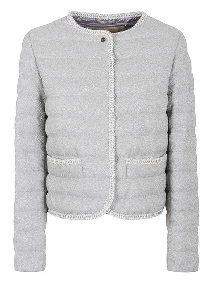 Bouclé Padded Jacket
