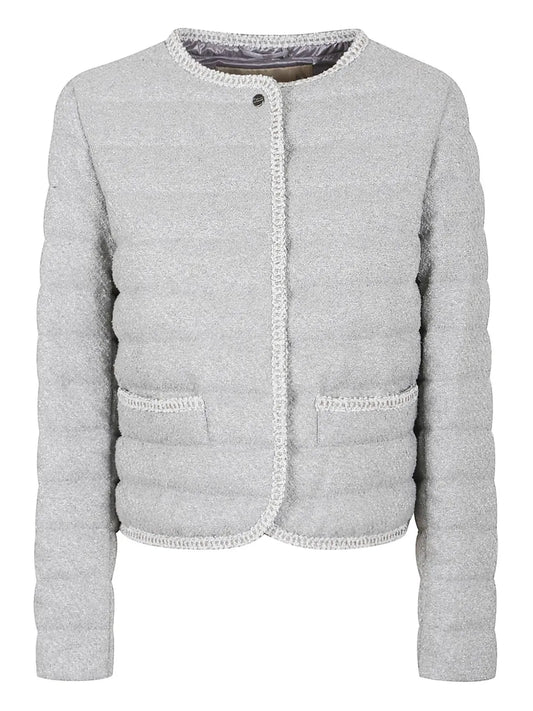 Bouclé Padded Jacket
