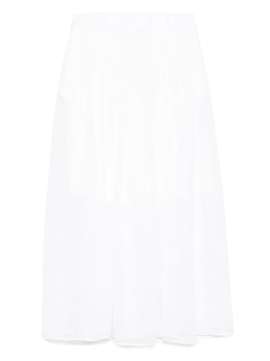 Linen Midi Skirt