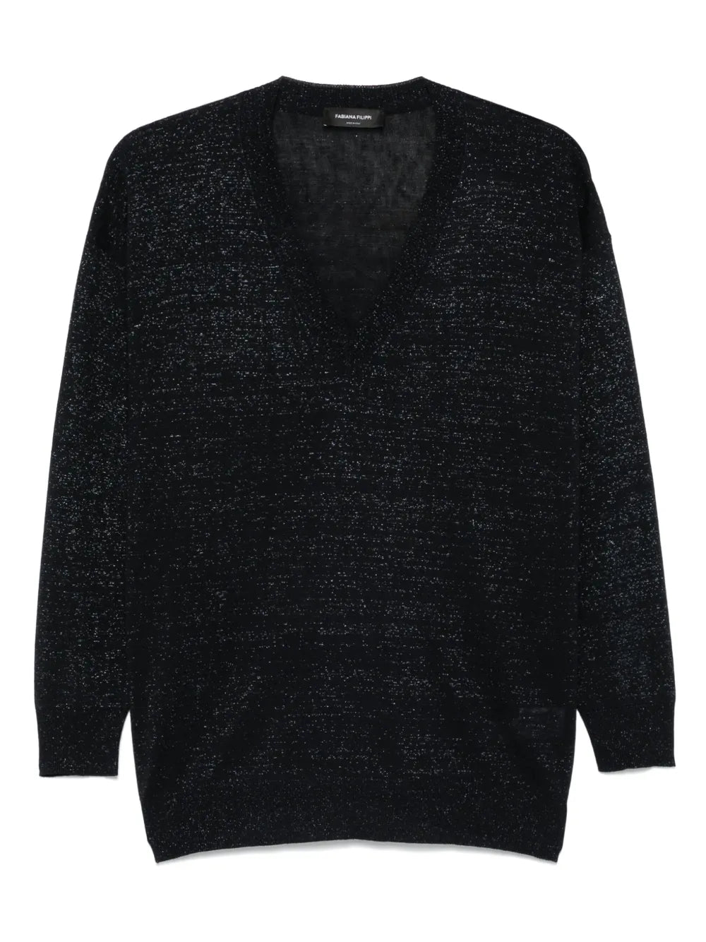 Metallic-Thread Sweater