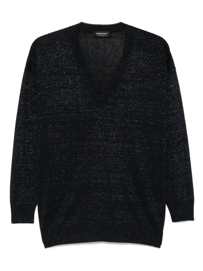 Metallic-Thread Sweater