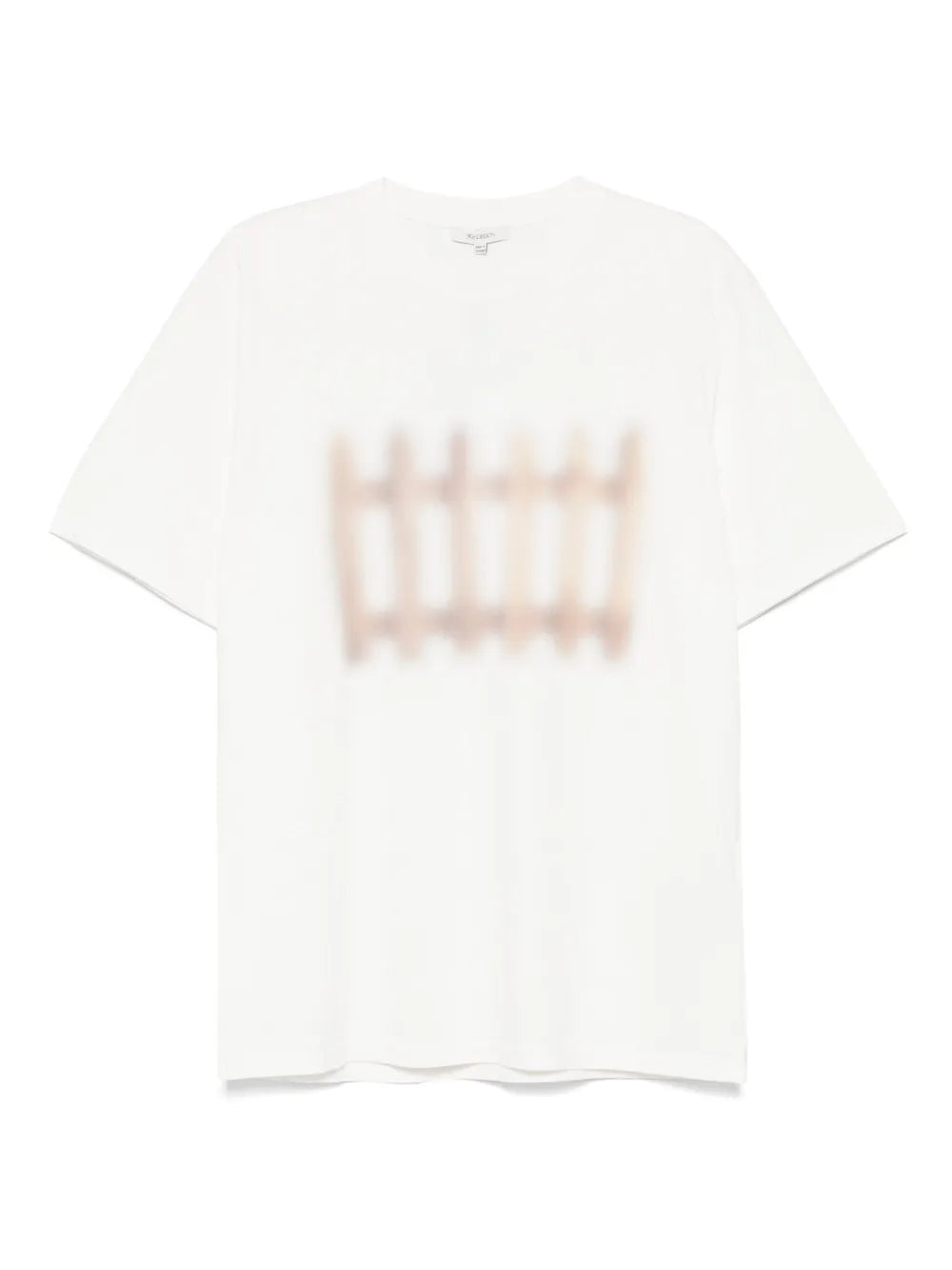 Fence-Printed T-Shirt