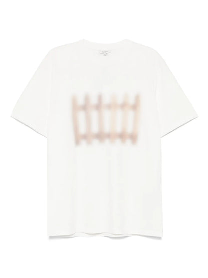 Fence-Printed T-Shirt