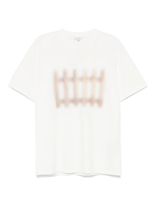 Fence-Printed T-Shirt