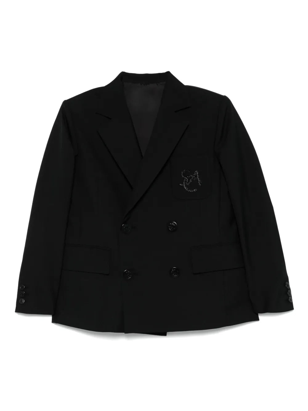 Logo-Appliqué Blazer