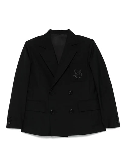 Logo-Appliqué Blazer