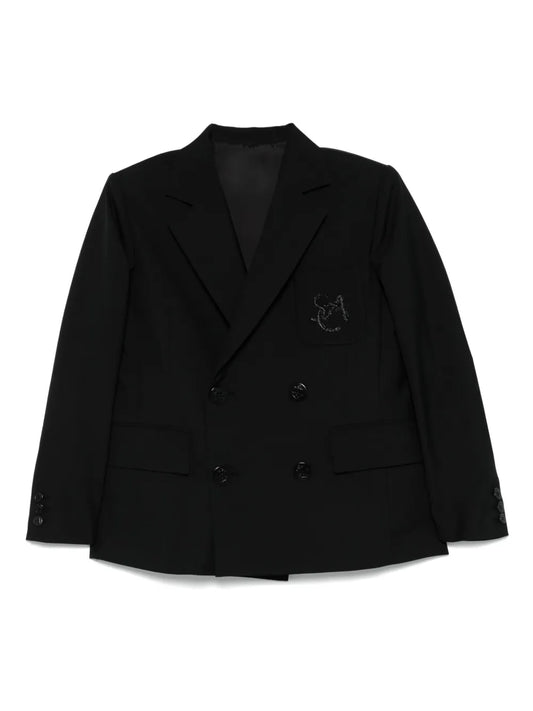 Logo-Appliqué Blazer