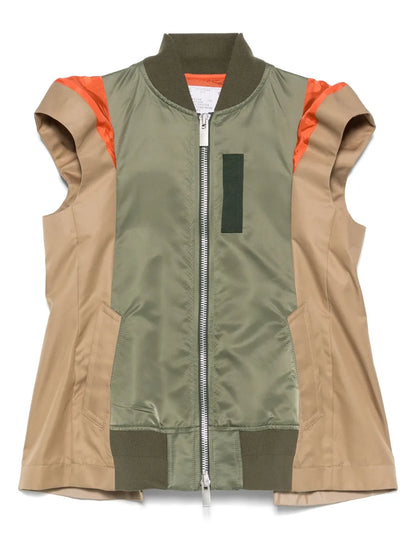 Gabardine Twill Gilet
