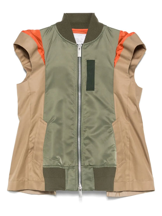 Gabardine Twill Gilet