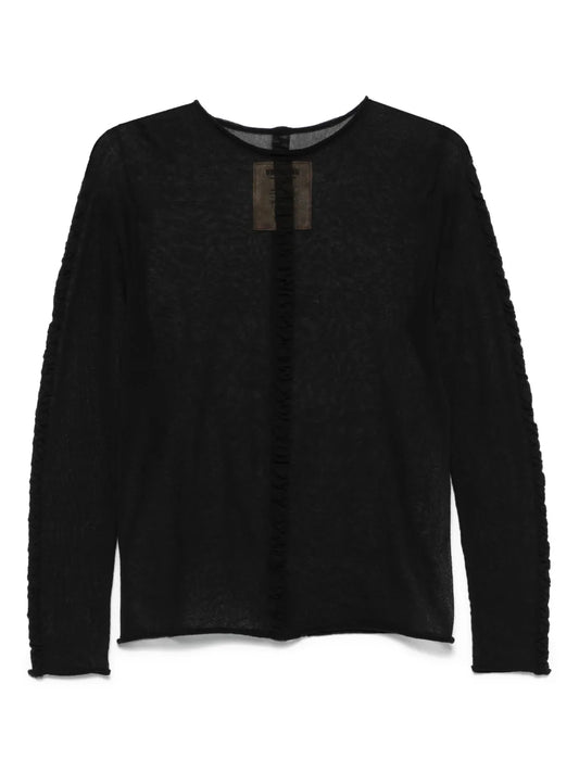 Ruched-Detailed Top