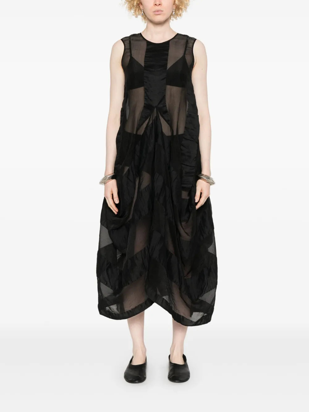 Flared Midi Dress