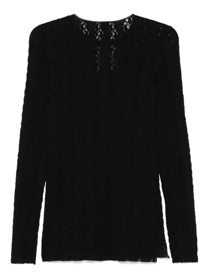 Semi-Sheer Top