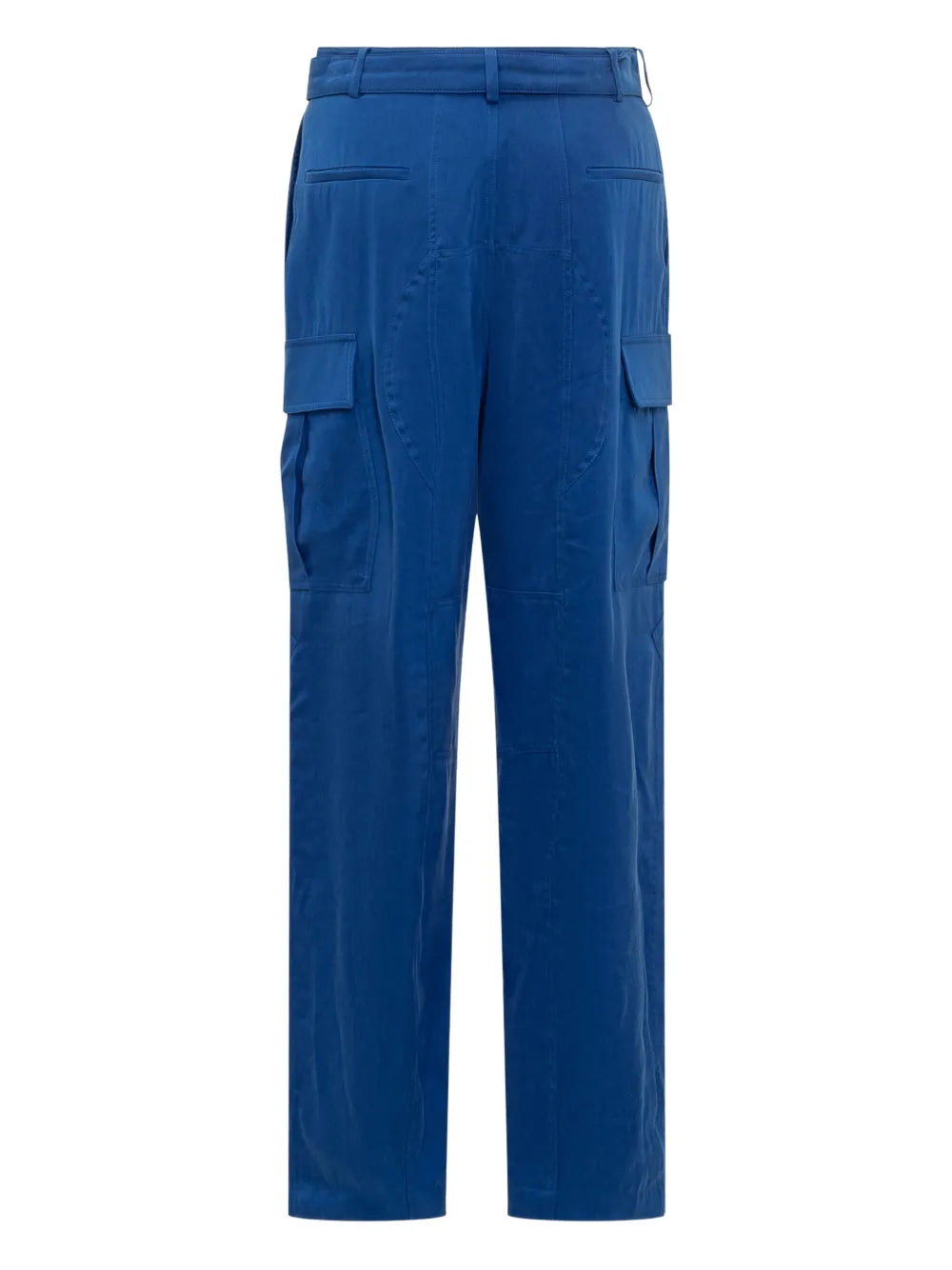 Lyocell Straight-Leg Trousers