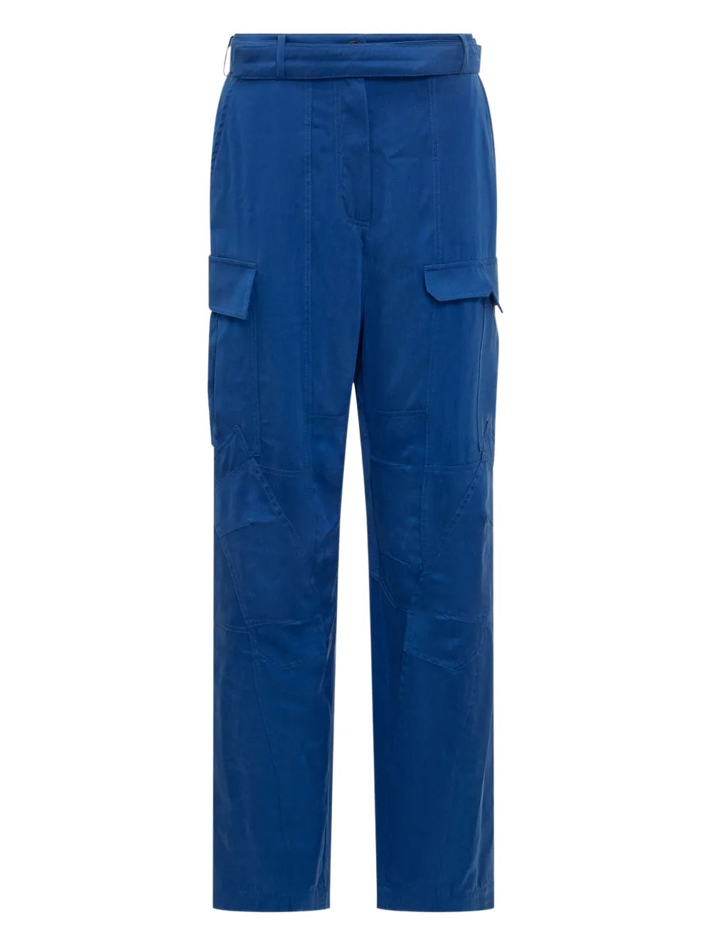 Lyocell Straight-Leg Trousers