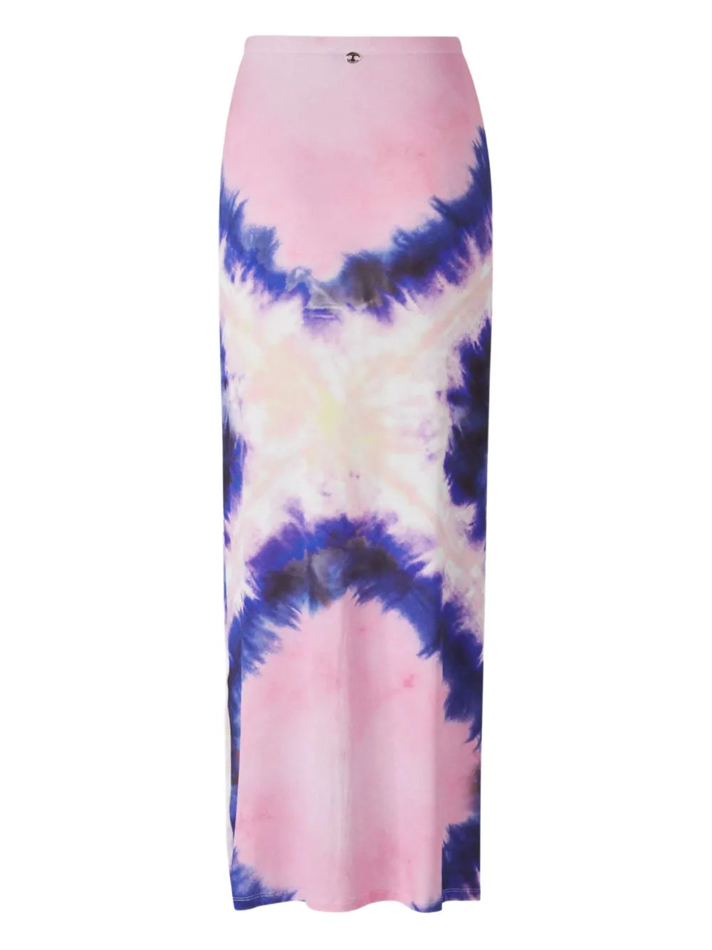 Tie Dye-Print Maxi Skirt