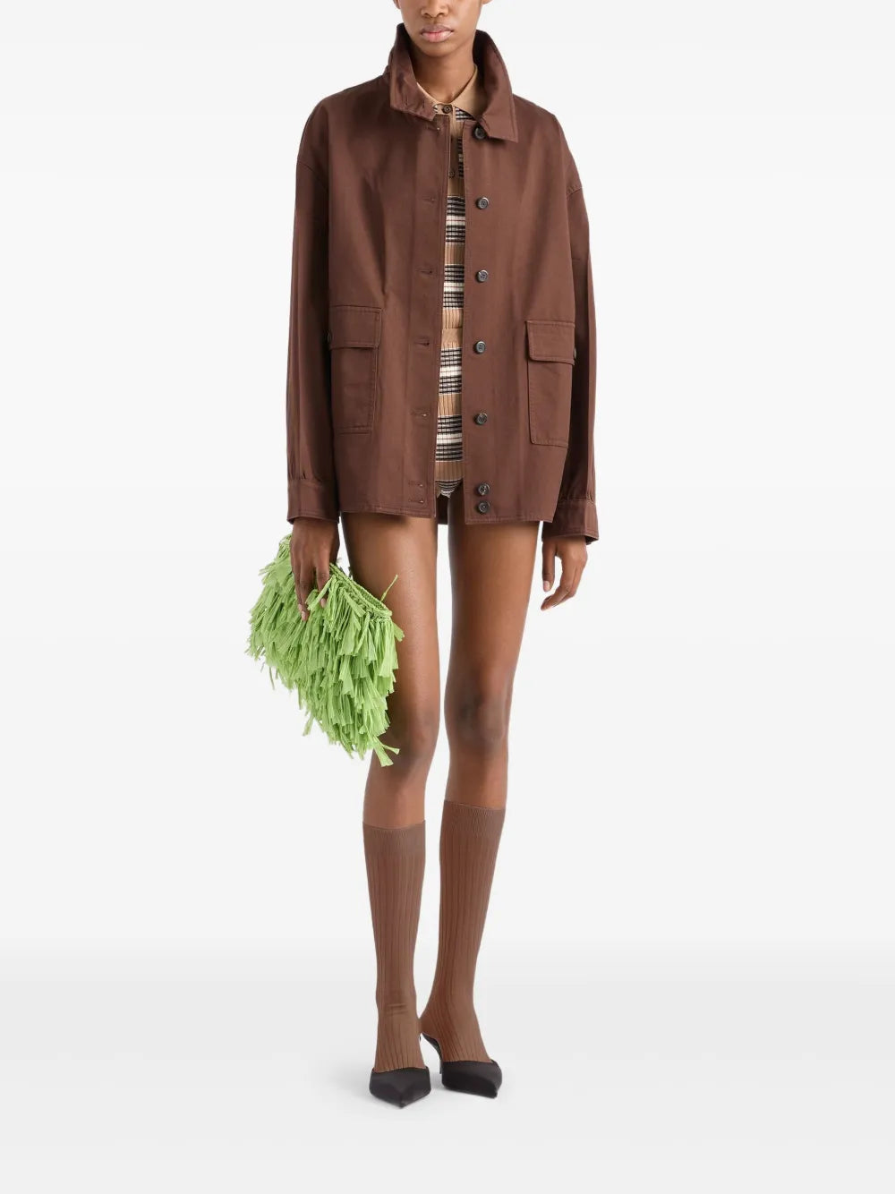 Old Gabardine Shirt Jacket