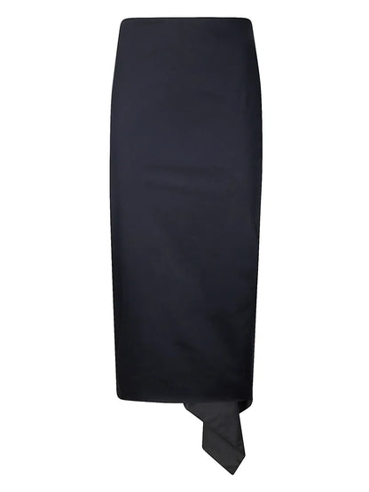 Asymmetric Midi Skirt