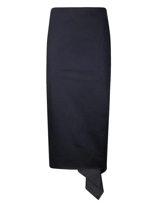Asymmetric Midi Skirt