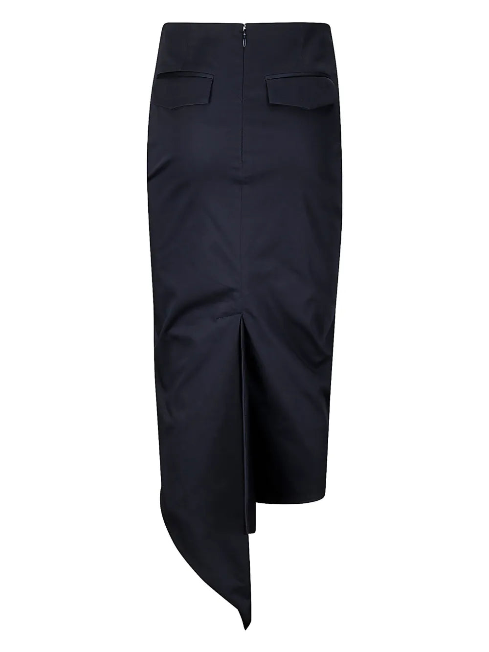Asymmetric Midi Skirt