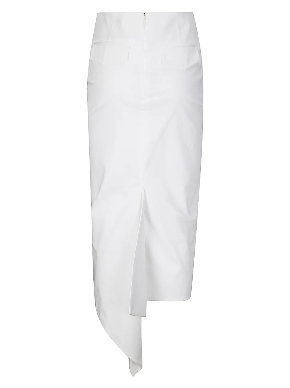 Asymmetric Midi Skirt