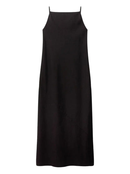 Square-Neck Slip Dress