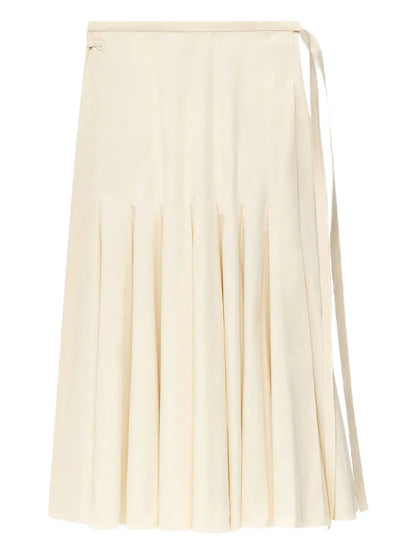 Panelled Wrap Skirt