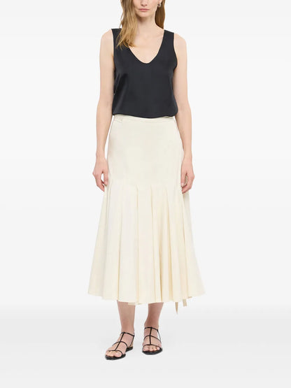 Panelled Wrap Skirt