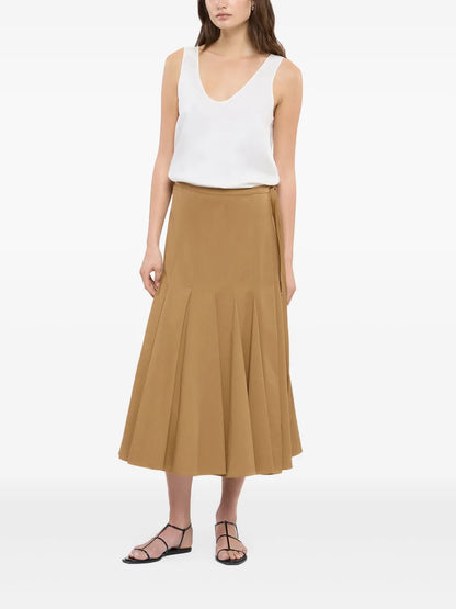 Panelled Wrap Skirt