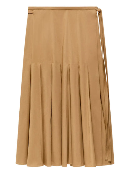 Panelled Wrap Skirt