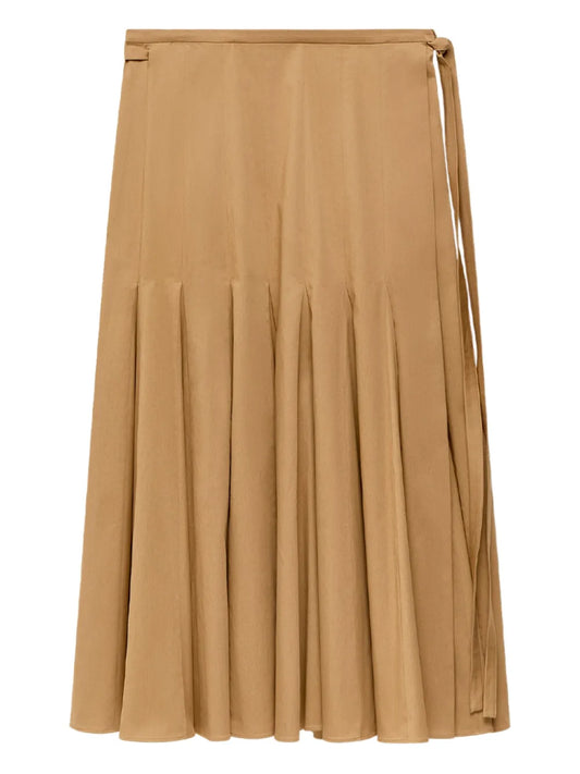 Panelled Wrap Skirt