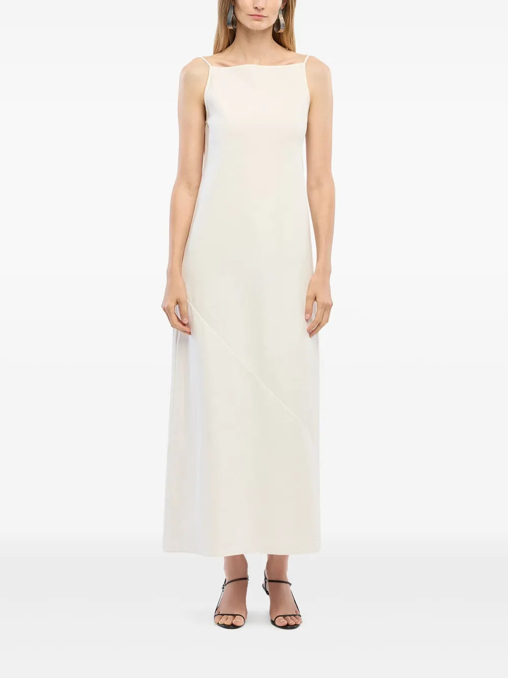 Square-Neck Slip Dress