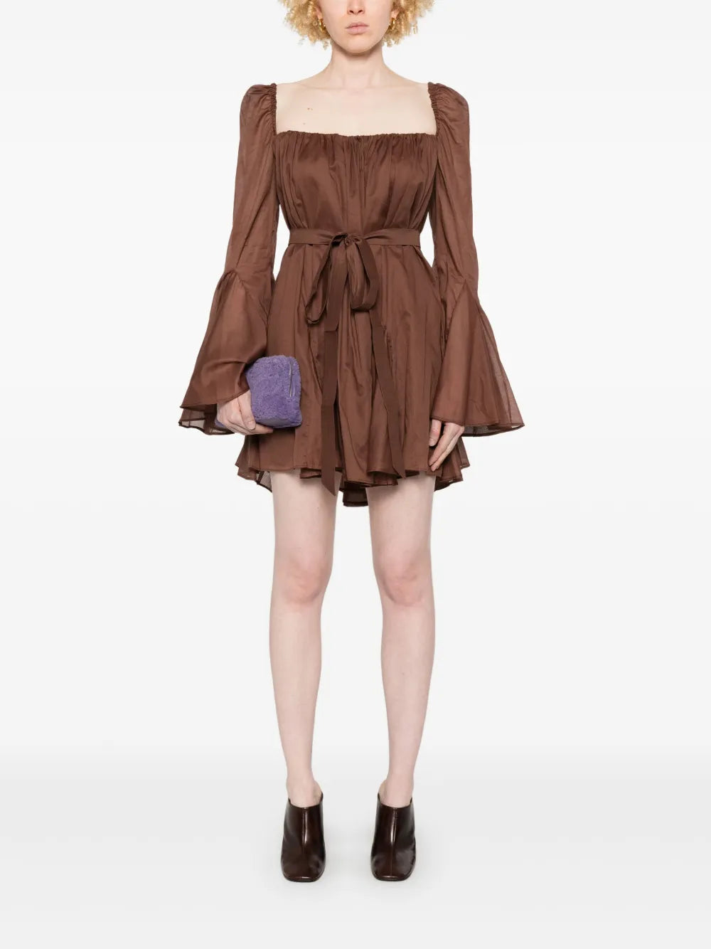 Flared Mini Dress