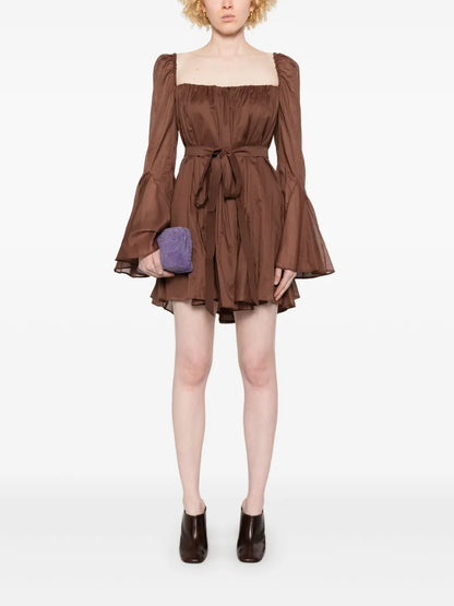 Flared Mini Dress