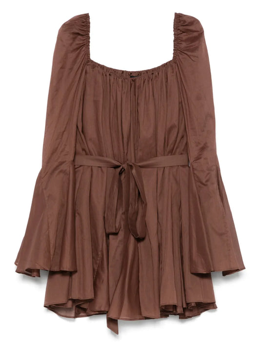 Flared Mini Dress