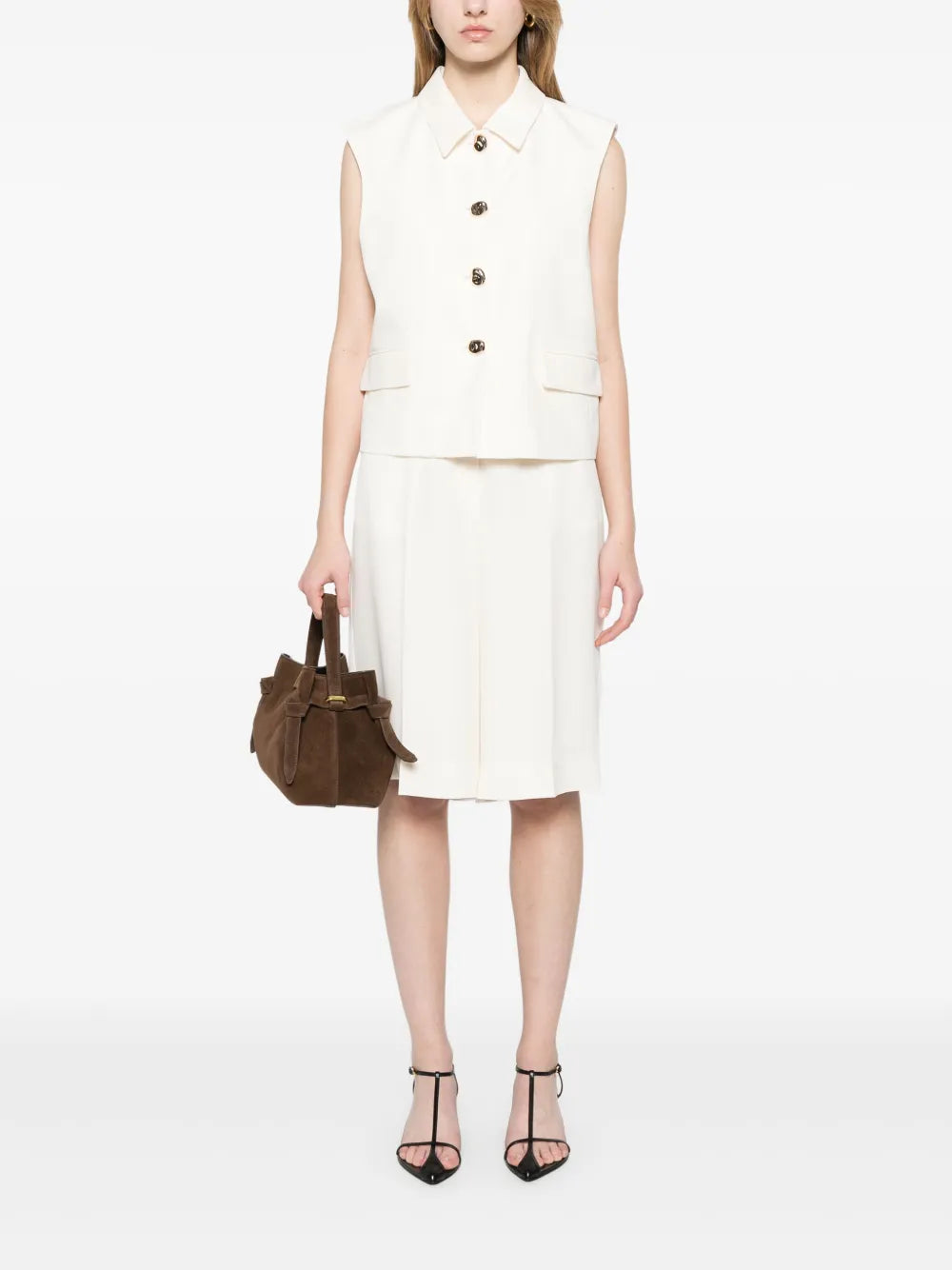 Dented-Buttons Waistcoat