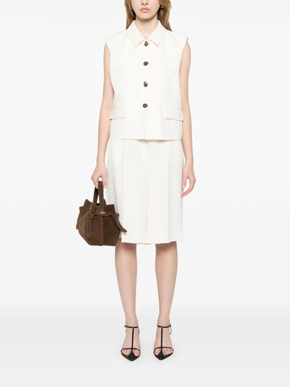 Dented-Buttons Waistcoat