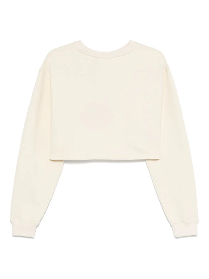 Logo Cropped Sweatshirt